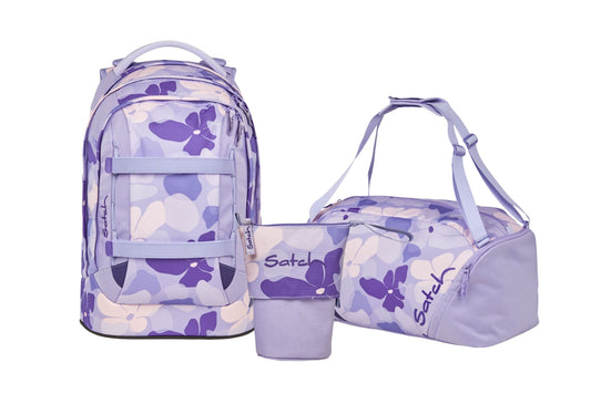 Schulrucksack-Set PACK Lilac Blossom 3-teilig