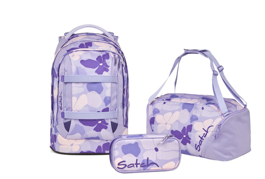 Schulrucksack-Set PACK Lilac Blossom 3-teilig