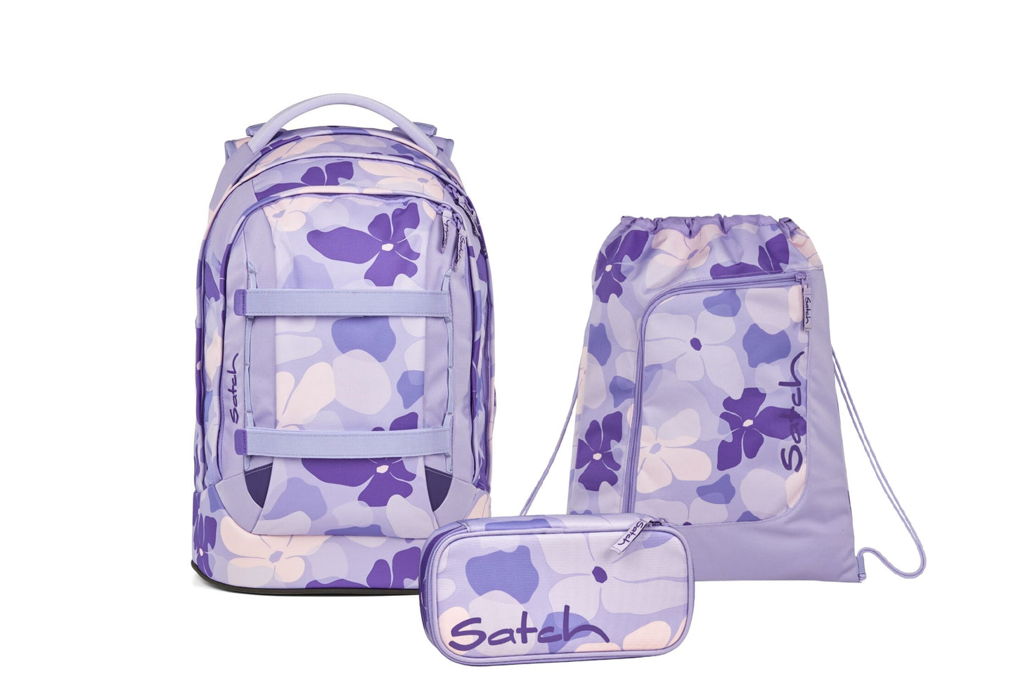 Schulrucksack-Set PACK Lilac Blossom 3-teilig
