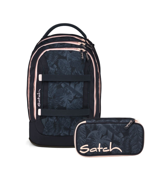 Schulrucksack-Set PACK Midnight Jungle 2-teilig