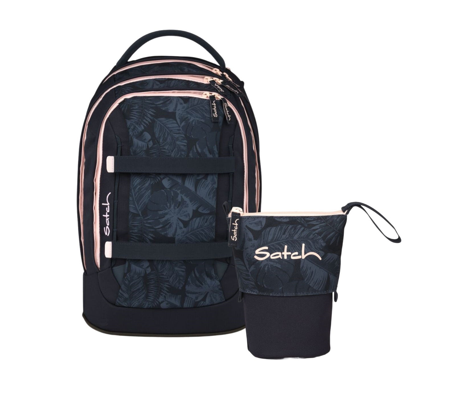 Schulrucksack-Set PACK Midnight Jungle 2-teilig