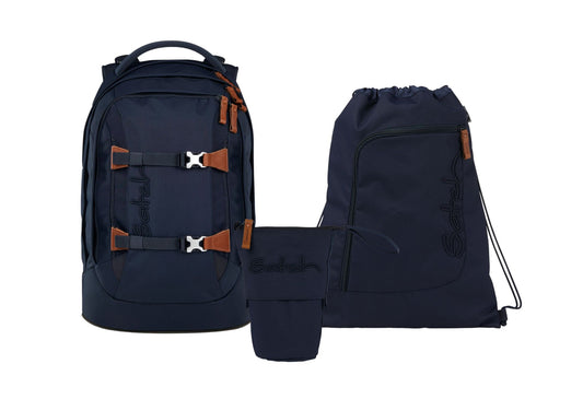 Schulrucksack-Set PACK Nordic Blue 3-teilig