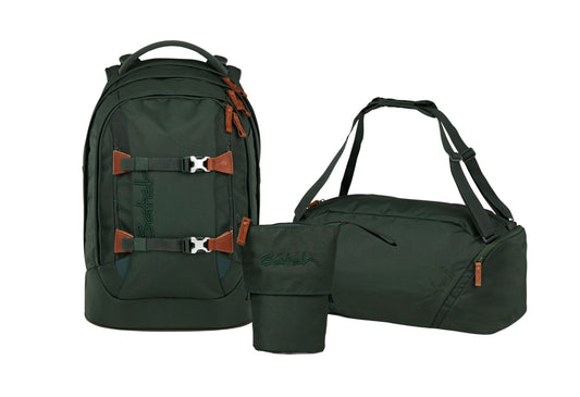 Schulrucksack-Set PACK Nordic Forest Green 3-teilig