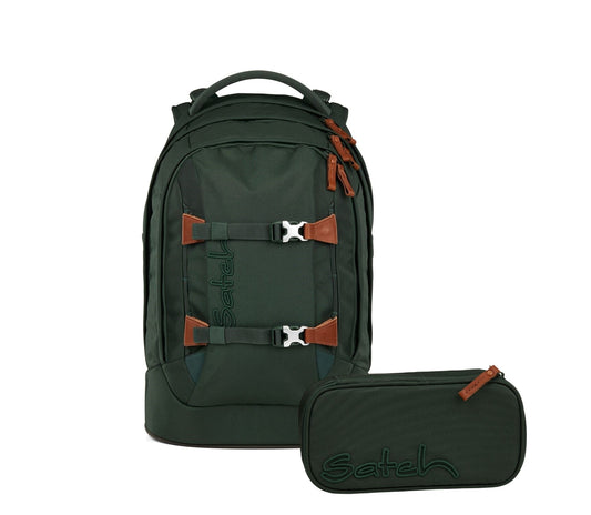 Schulrucksack-Set PACK Nordic Forest Green 2-teilig, Kollektion 2025