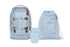 Schulrucksack-Set PACK Nordic Ice Blue 3-teilig