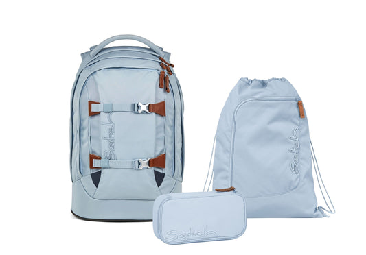 Schulrucksack-Set PACK Nordic Ice Blue 3-teilig, Kollektion 2025