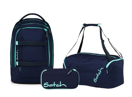 Schulrucksack-Set PACK Ocean Mint 3-teilig