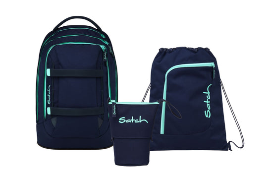 Schulrucksack-Set PACK Ocean Mint 3-teilig