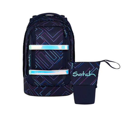 Schulrucksack-Set PACK Purple Laser 2-teilig