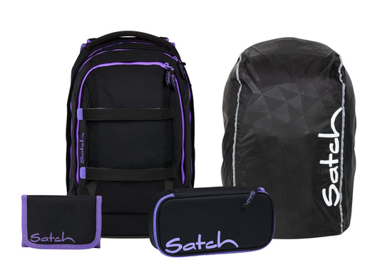 Schulrucksack-Set PACK Purple Phantom 3-teilig