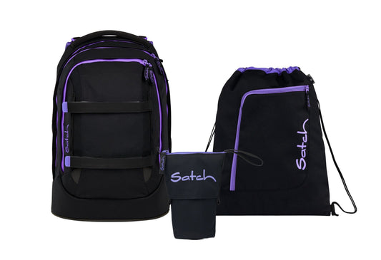 Schulrucksack-Set PACK Purple Phantom 3-teilig