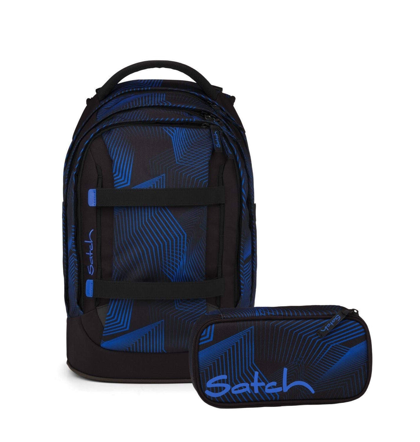Schulrucksack-Set PACK Seismic Blue 2-teilig