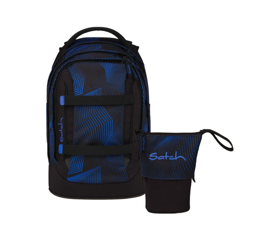 Schulrucksack-Set PACK Seismic Blue 2-teilig