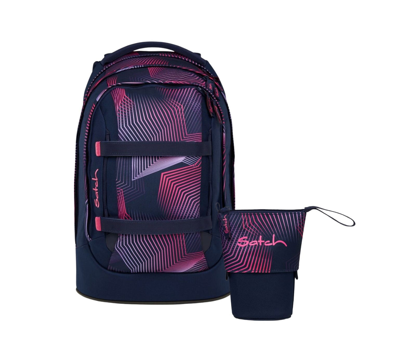 Schulrucksack-Set PACK Seismic Pink 2-teilig