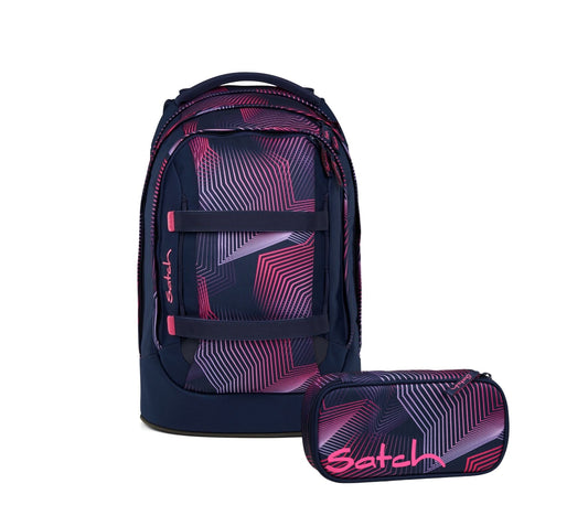 Schulrucksack-Set PACK Seismic Pink 2-teilig, Kollektion 2025