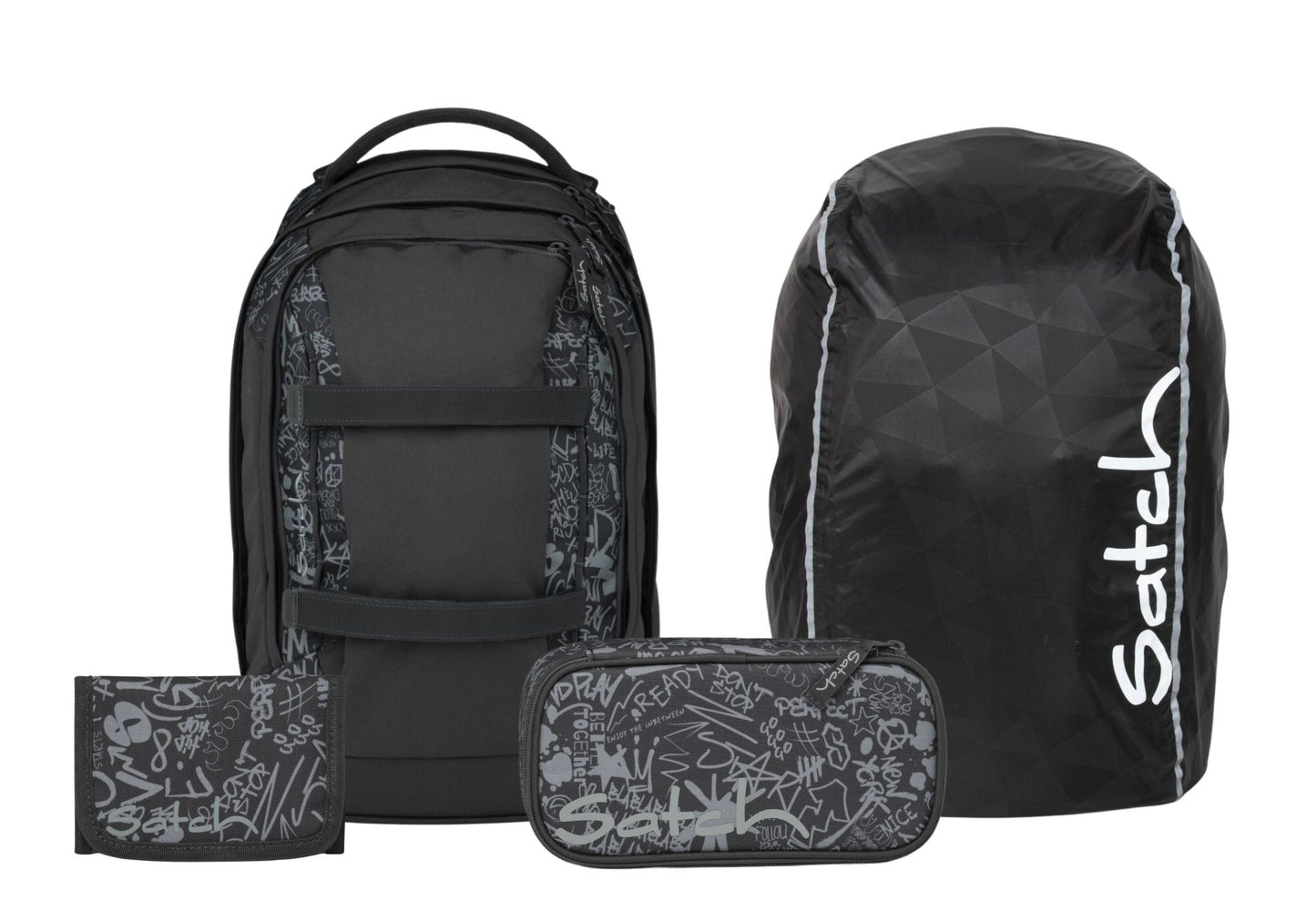 Schulrucksack-Set PACK Street Ink 4-teilig