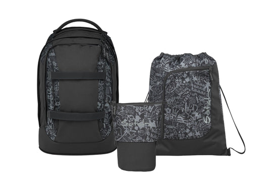 Schulrucksack-Set PACK Street Ink 3-teilig