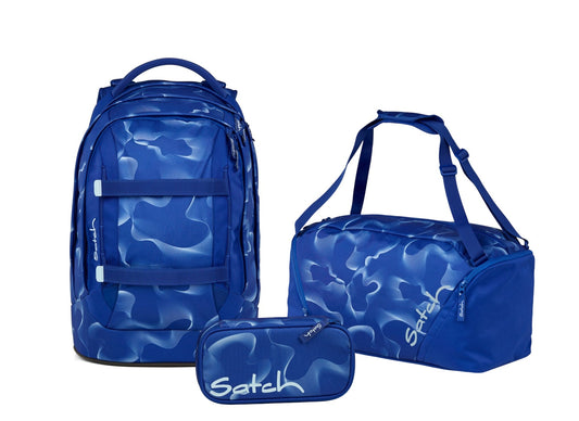 Schulrucksack-Set PACK Vibrant Blue 3-teilig, Kollektion 2025