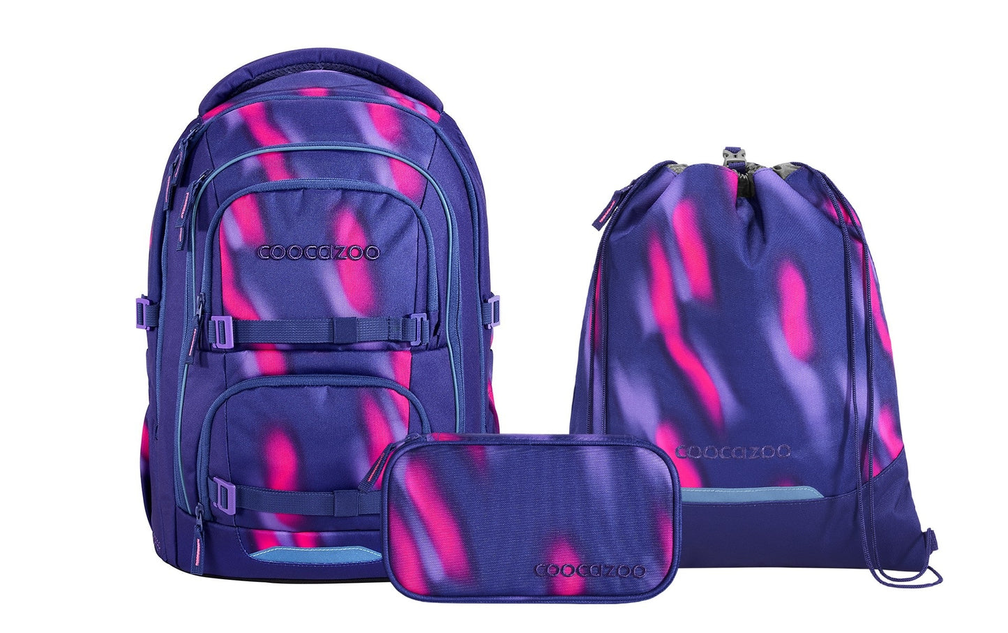 Schulrucksack-Set PORTER, Aurora Glow 3-teilig