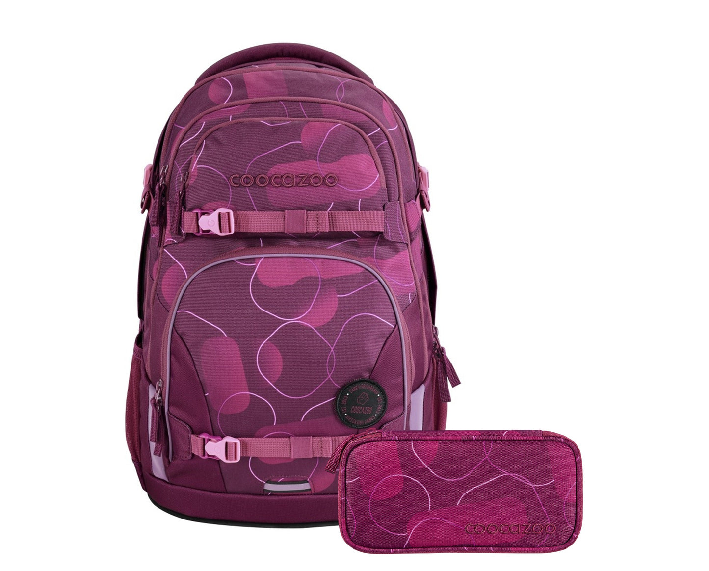 Schulrucksack-Set PORTER Berry Bubbles 2-teilig