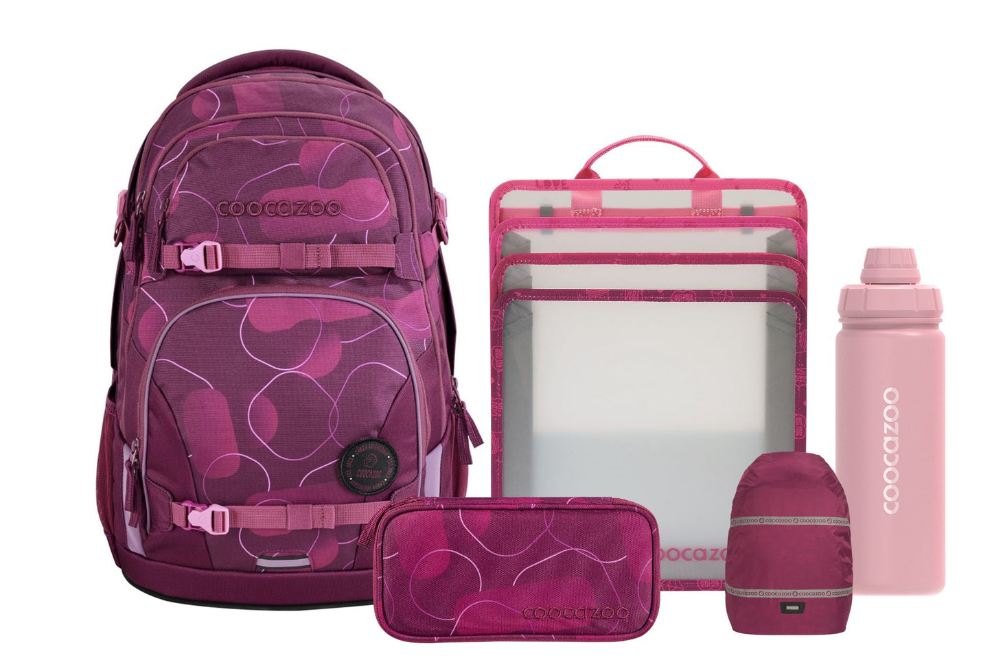 Schulrucksack-Set PORTER Berry Bubbles 5-teilig