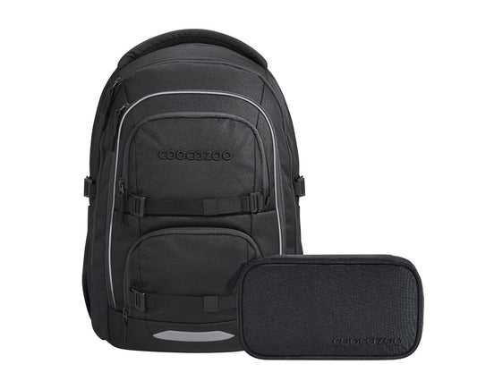 Schulrucksack-Set PORTER, Black Coal 2-teilig