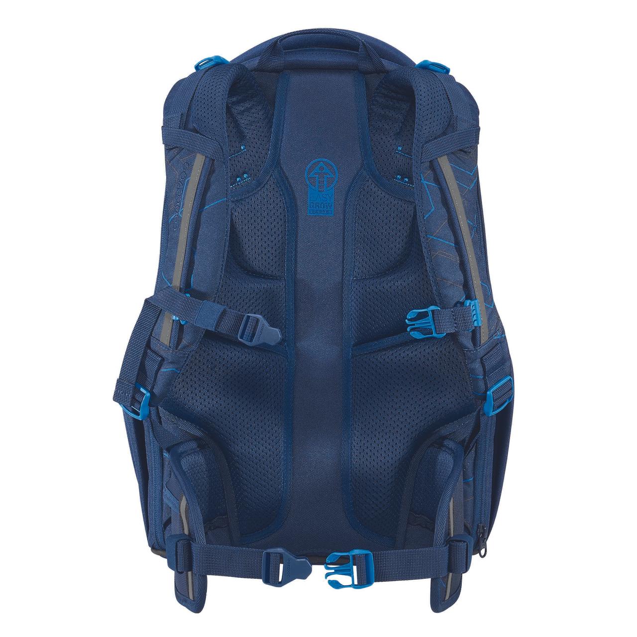 Schulrucksack-Set PORTER Blue Motion 3-teilig