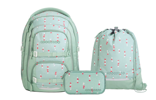 Schulrucksack-Set PORTER, Dancing Dots 3-teilig