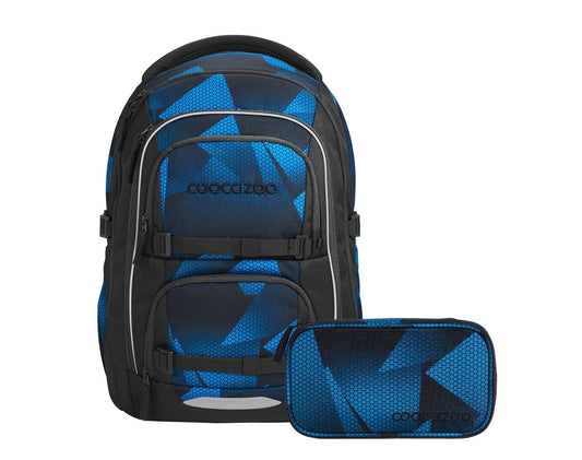 Schulrucksack-Set PORTER, Electric Ice 2-teilig