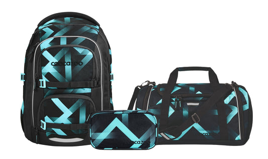 Schulrucksack-Set PORTER, Laser Lights 3-teilig