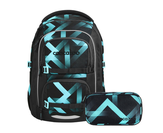 Schulrucksack-Set PORTER, Laser Lights 2-teilig