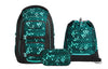 Schulrucksack-Set PORTER, Pixel Blox 3-teilig