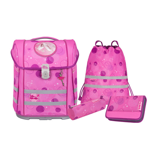 Schulranzen-Set PERFECTO, PINKY 5-teilig