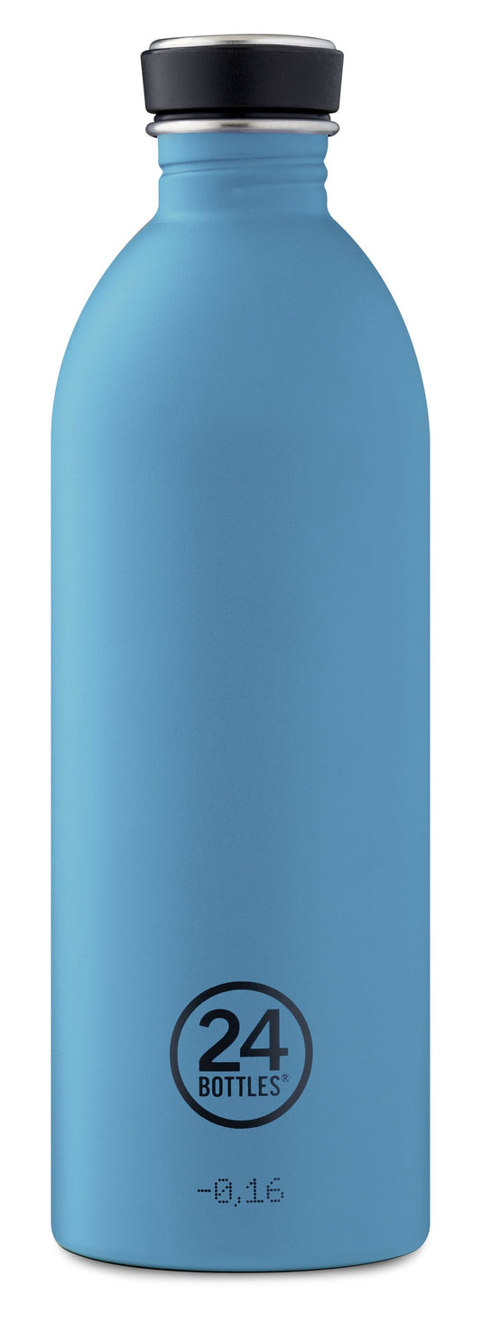 Edelstahl Trinkflasche Powder Blue 1 l