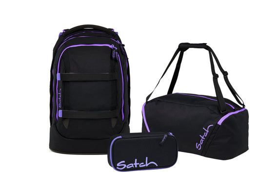 Schulrucksack-Set PACK Purple Phantom 3-teilig, Kollektion 2025