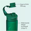 Kunststoff Trinkflasche 0,65 l Schwarz