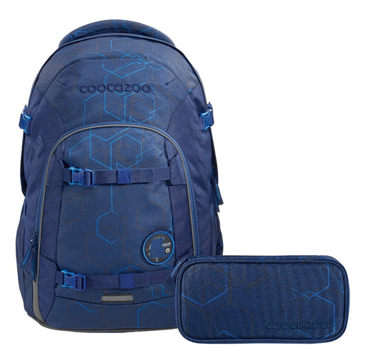 Schulrucksack-Set JOKER Blue Motion 2-teilig