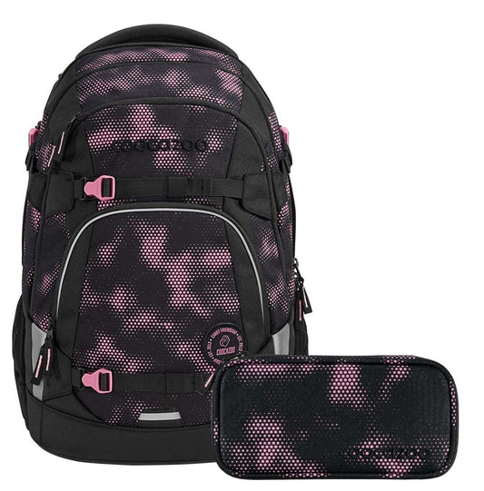 Schulrucksack-Set MATE Pink Illusion 2-teilig