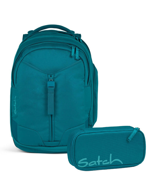 Schulrucksack-Set MATCH Deep Petrol 2-teilig, Kollektion 2024