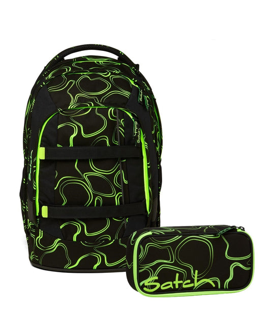 Schulrucksack-Set PACK Green Supreme 2-teilig, Kollektion 2023