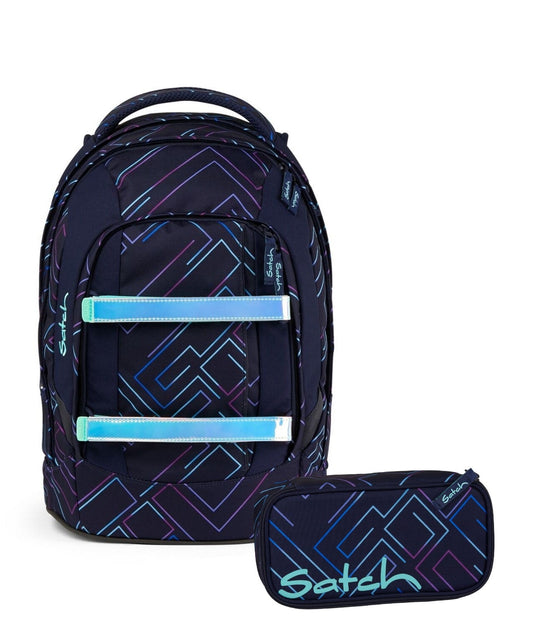 Schulrucksack-Set PACK Purple Laser 2-teilig, Kollektion 2023