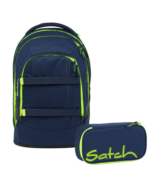 Schulrucksack-Set PACK Toxic Yellow 2-teilig, Kollektion 2023