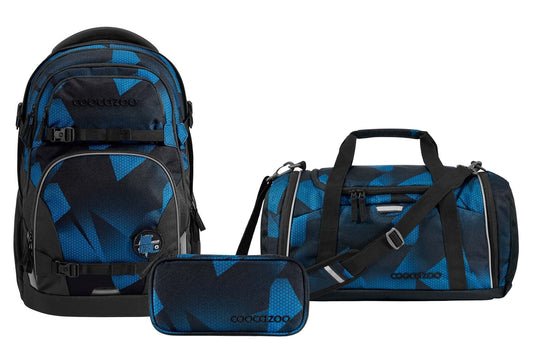 Schulrucksack-Set PORTER Electric Ice 3-teilig