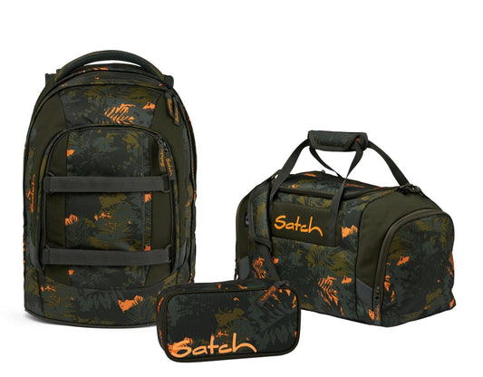 Schulrucksack-Set PACK Jurassic Jungle 3-teilig, Kollektion 2023