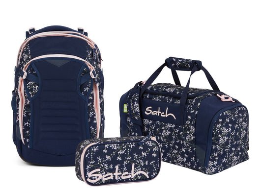 Schulrucksack-Set MATCH Bloomy Breeze 3-teilig, Kollektion 2022
