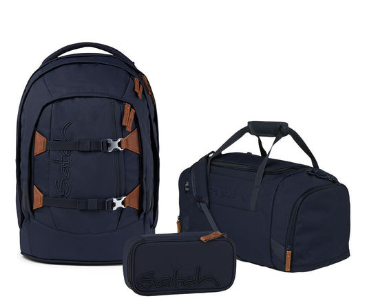 Schulrucksack-Set PACK Nordic Blue 3-teilig, Kollektion 2024