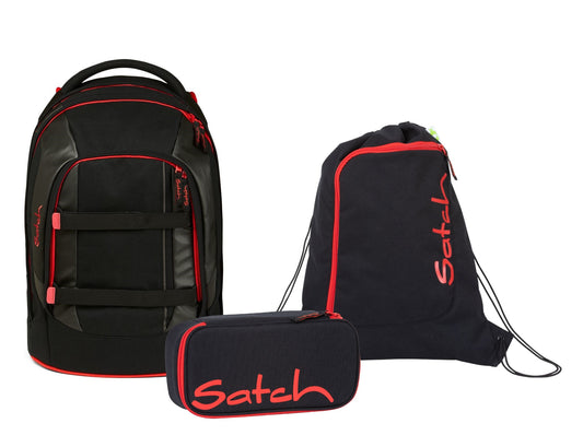 Schulrucksack-Set PACK Fire Phantom 3-teilig, Kollektion 2023