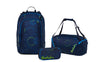 Schulrucksack-Set AIR Blue Tech 3-teilig, Kollektion 2025