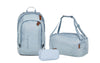 Schulrucksack-Set AIR Nordic Ice Blue 3-teilig, Kollektion 2025