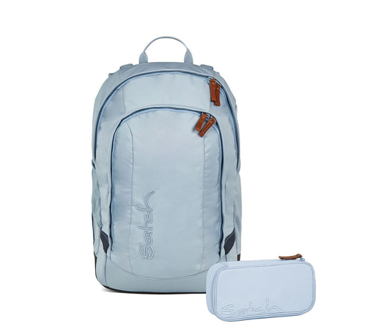 Schulrucksack-Set AIR Nordic Ice Blue 2-teilig, Kollektion 2025